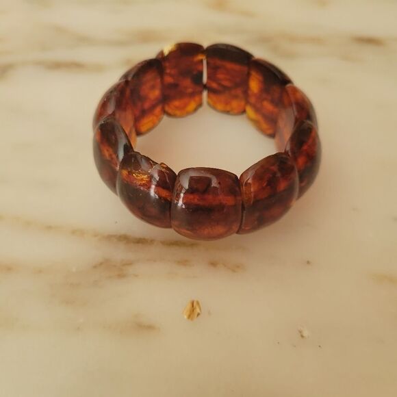 Baltic Amber Stretch Bracelet - Picture 4 of 7